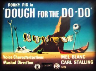 16mm Warner Bros.  Cartoon: Dough For The Do - Do (1949) Stunning Ib Tech Print