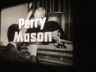 16mm B&w Sound - Perry Masion “the Daring Decoy” Complete 2000’ Reel (1958)