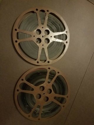 (2) Large Vtg 16mm Film Reels Home Movies 2200 FEET COMBINED 6
