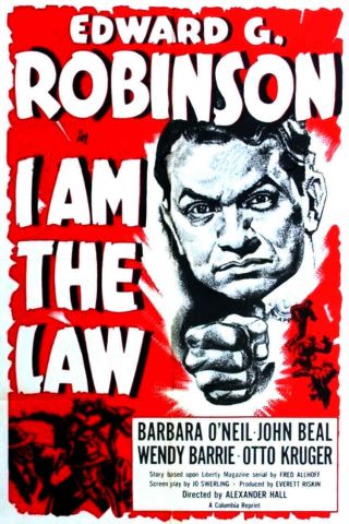16mm I Am The Law (1938).  B/w Crime / Film Noir Feature Film.