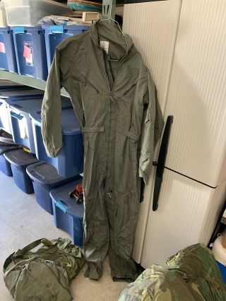 Us Air Force Pilot Flight Suit Summer Size 44l