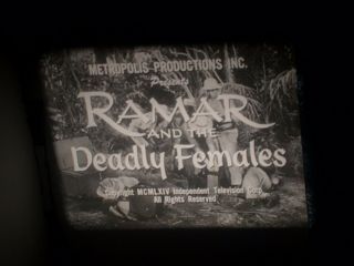 16mm Feature Film - Ramar And The Deadly Females