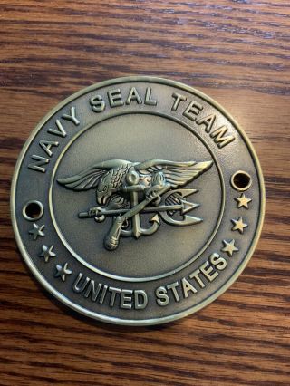 Us Navy Seal Team Devgru Tacdevron Presentation Medallion