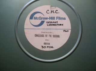 Challenge Of The Oceans - 16mm,  Sound,  Color,  1960,  30 Minutes - Great Shape