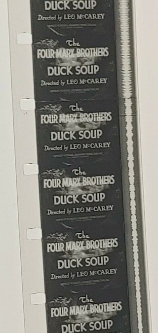 16mm Film Duck Soup 1933 Marx Bros