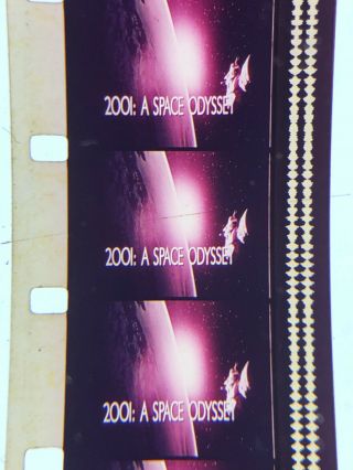 16mm Sound Color/scope Theatrical Trailer 2001 A Space Odyssey Classic 1968 Vg