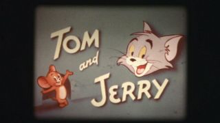 16mm Film Cartoon - Tom & Jerry - Jerry And The Goldfish 1951