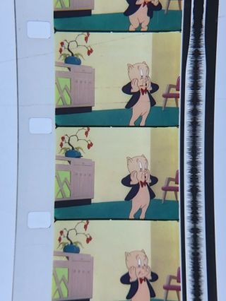 16mm Sound IB TechniColor Theatrical cartoon Bye Bye Bluebeard 1949 Porky Exc 2