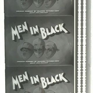 16mm Film MEN IN BLACK Three Stooges From 35mm Oscar Nominated 2