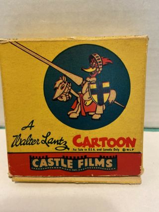 16mm Headline Edition Film Woody Woodpecker 443 Cheese Nappers Castle Films