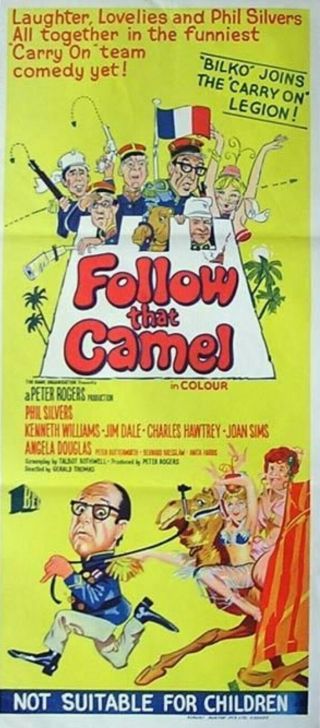 Follow That Camel (1967) - - 16mm Color Feature Film - - Comedy - Phil Silvers - Uk