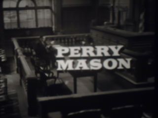 16mm Perry Mason Raymond Burr Barbara Hale William Hopper