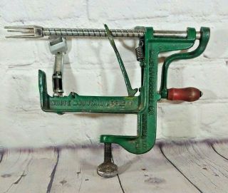 Vintage Cast Iron White Mountain Apple Parer Corer And Slicer Peeler Model 3