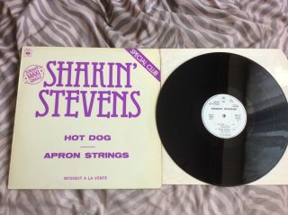 Shakin’ Stevens Very Rare Hot Dog 12” From France