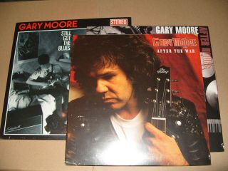 Gary Moore Still Got The Blues/after Hours/after The War 3 X Vinyl/lps &seal