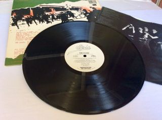 THE CLASH ♫ S/T DEBUT 1ST PRESS NM WHITE LABEL PROMO STERLING 2