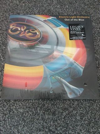 Electric Light Orchestra Out Of The Blue Clear Vinyl Ltd Elo