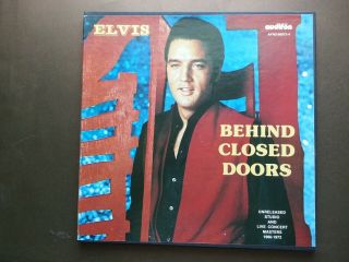 Elvis Presley - Behind Closed Doors (1979 4 Vinyl Album Box Set - Unplayed)