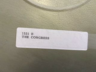 16mm FILM movie EDUCATIONAL reel The Congress Of USA 2