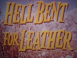 16mm Hell Bent For Leather Audie Murphy Felicia Farr Stephen Mcnally 1960