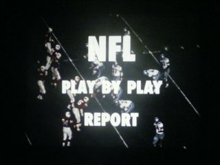 16mm Sound/silent - Nfl Play - By - Play Report - 1964 - Cowboys/cardinals - Ektachrome