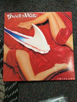 Great White / Twice Shy.  Vinyl,  Lp,  Record Album Nm Japan Import