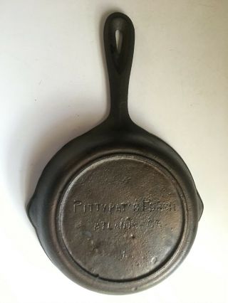 Vintage Pittypat’s Porch Cast Iron Skillet Frying Pan Pitty Pats