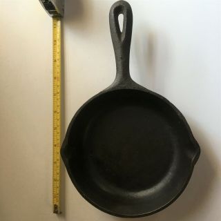 Vintage PITTYPAT’S PORCH Cast Iron Skillet Frying Pan Pitty Pats 3