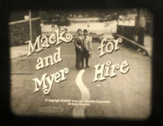 Mack & Myer For Hire " Trunkful Of Trouble " (trans - Lux 1963) 16mm