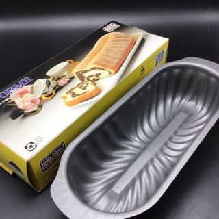 Vtg La Forme Braided Loaf Pan 7 Cup Kaiser Backform Heavy Non - Stick W Germany