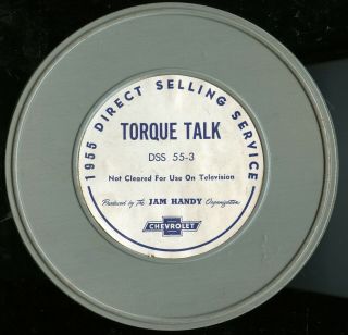 16mm Sound Film - Chevrolet - " Torque Talk " - 1955 - Jam Handy Productions