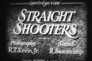 16mm Film - Sports - Eye - View - Straight Shooters - 1933 - Bobby Jones