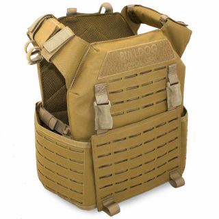 Bulldog Kinetic Military Army Tactical Molle Modular Armour Plate Carrier Coyote