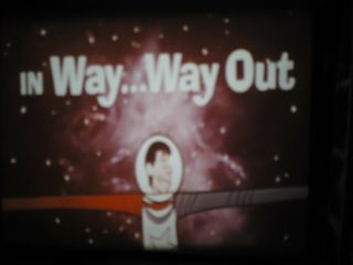 16mm Way Way Out Jerry Lewis Connie Stevens James Brolin Robert Morley Odd Reel