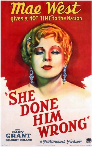 16mm Feature Film She Done Him Wrong (1933)