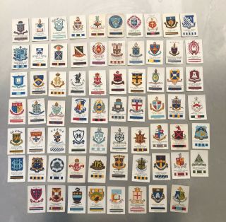 Full Set Cigarette Cards Crests & Colours Of Aus Universities Colleges & Schools