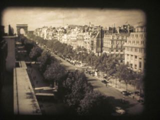16 mm B & W Sound 246 Castle Films Paris 1952 5