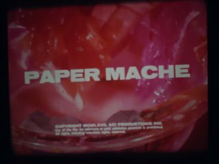 16mm Paper Mache Art Educational Film 800 