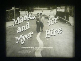 16mm Tv Show - Mack & Myer For Hire - " Some Crust " - Joey Faye - Mickey Deems - Pie Fight