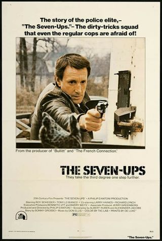 16mm Feature Film - The Seven Ups - Roy Scheider; Victor Arnold See Video