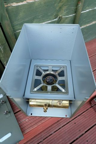 Old Vintage OPTIMUS Kokutrustning 10/S Paraffin Stove Ex Swedish Army Field Coo 3