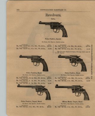 1903 Paper Ad Colt 