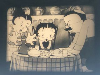 16mm Film Cartoon: Betty Boop In Minnie The Moocher (1932)