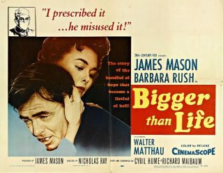 16mm Bigger Than Life (1956).  Color Drama Feature Film.