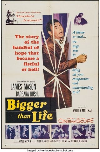 16mm BIGGER THAN LIFE (1956).  Color Drama Feature Film. 2