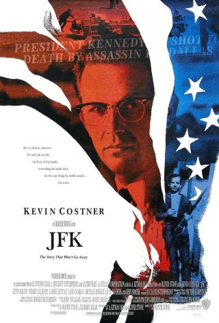 “jfk” 16mm Feature 1991 D: Oliver Stone.  Kevin Costner,  Oldman.  Low Fade Color