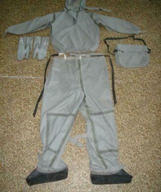 Ozk L1 Ussr Russian Army Chemical Hazmat Chernobyl Suit Military Protection
