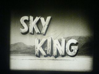 16mm Sound - " Sky King " - " Lost Boy " - 1958 - Kirby Grant - Syndicated B/w Tv Print