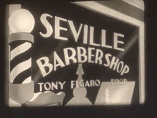 16mm film WOODY WOODPECKER - The Barber of Seville w/ Indian stereotype 3