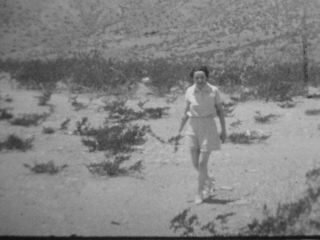 16mm Film Home Movie 1930s Trip To Arizona,  Southern California & Mexico